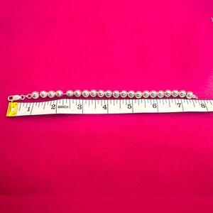 925 silver bead bracelet